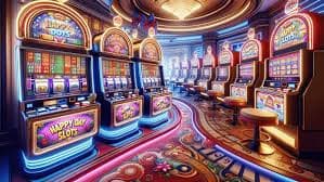 Antarmuka Speed Baccarat di ponsel menunjukkan dealer live dan tombol taruhan